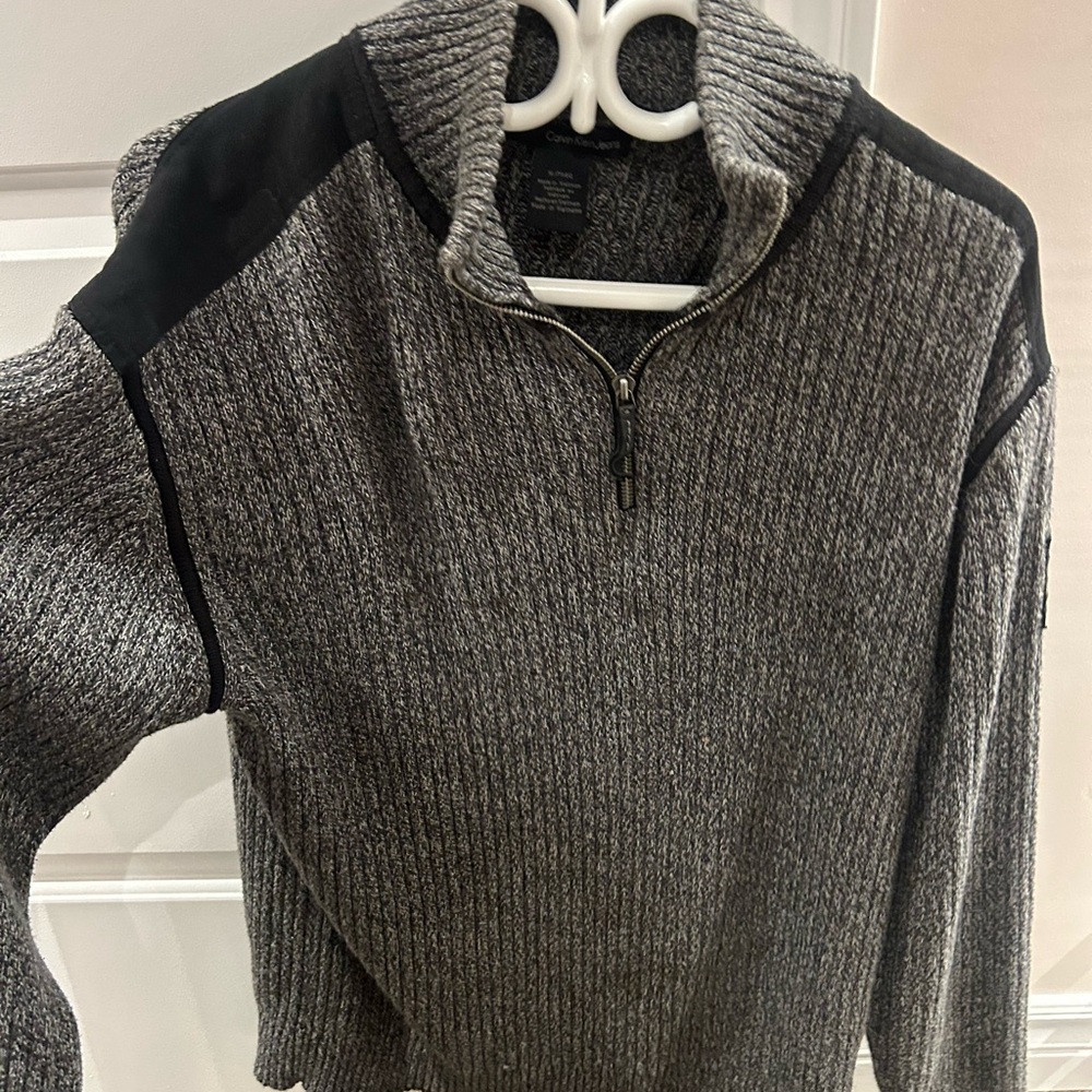 Vintage Calvin Klein Jeans unisex quarter zip sweater size XL